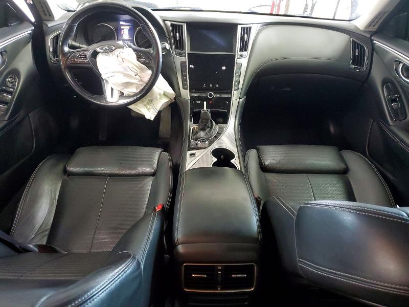 2018 Infiniti Q50 VIN JN1EV7AR6JM611922 COPART salvage auction — FRONT END, Wa - Bill Of Sale, sold $2,050 on 2026-07-17 (photo 8)