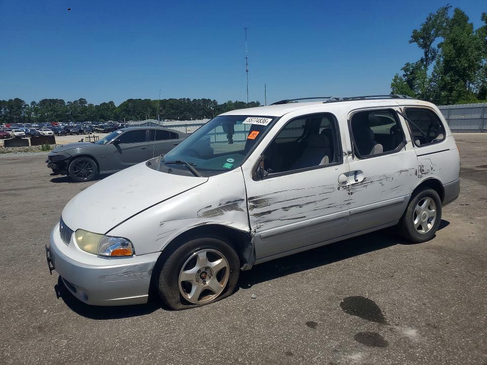 2002 Mercury Villager VIN 4M2ZV11T52DJ04917 COPART salvage auction — SIDE, Nc - Salvage Certificate Of Title, sold $250 on 2026-07-28 (photo 1)