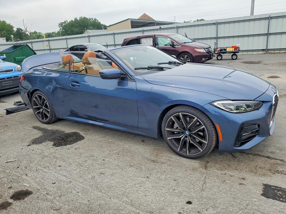 2024 BMW 4er VIN WBA43AT05RCR28888 COPART salvage auction — REAR END, Nj - Cert Of Title-Salvage, sold $16,700 on 2026-08-27 (photo 4)
