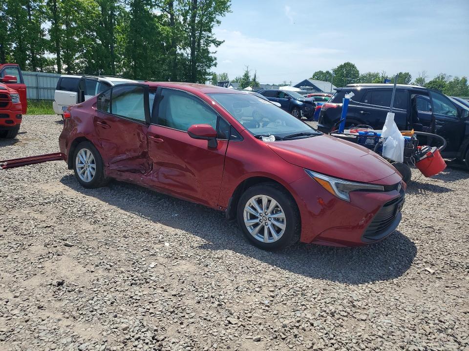 2025 Toyota Corolla VIN JTDBCMFE7S3087231 COPART salvage auction — SIDE, Ny - Mv-907A Salvage Certificate, sold $7,400 on 2026-07-29 (photo 4)