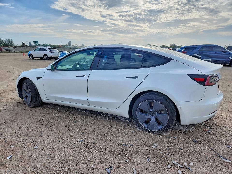 2022 Tesla Model 3 VIN 5YJ3E1EB0NF110781 COPART salvage auction — FRONT END, Fl - Cert Of Title Slvg Rebuildable, sold $9,000 on 2026-07-09 (photo 2)