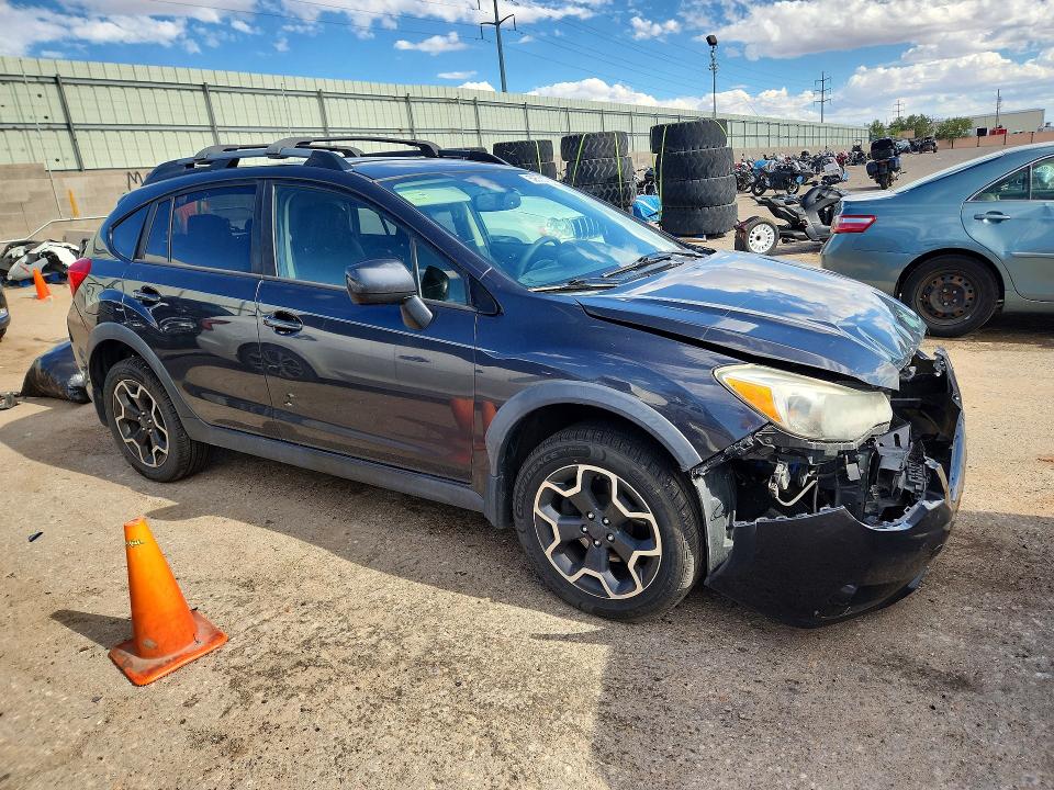 2014 Subaru VIN JF2GPAVC0E8343789 COPART salvage auction — FRONT END, Nm - Cert Of Title-Salvage, sold $400 on 2026-08-24 (photo 4)