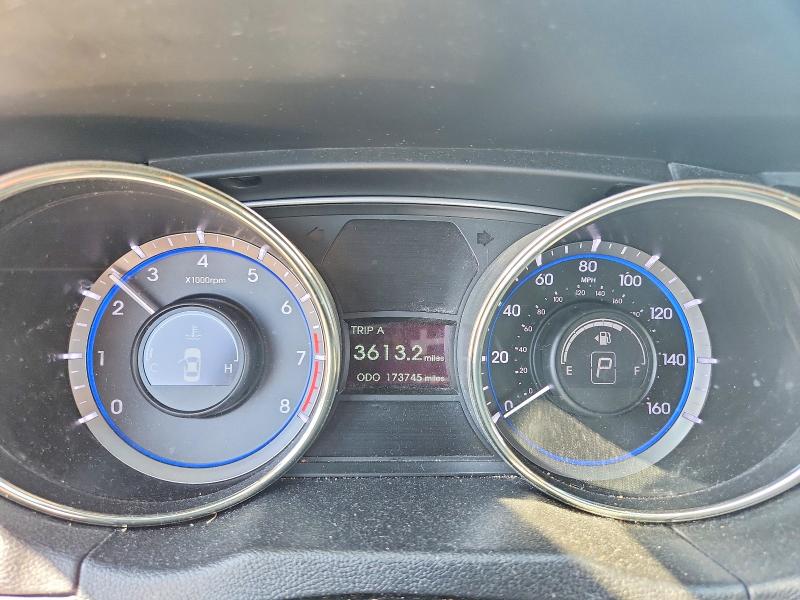 2012 Hyundai Sonata VIN 5NPEC4AC9CH336573 COPART salvage auction — REAR END, TN - SALVAGE CERTIFICATE, sold $825 on 2026-07-27 (photo 9)