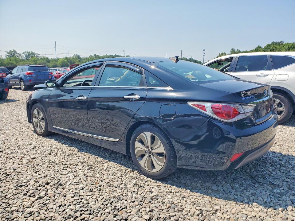 2014 Hyundai Sonata VIN KMHEC4A47EA107596 COPART salvage auction — FRONT END, Ma - Cert Of Title-Reconstrctd Coll, sold $525 on 2026-07-17 (photo 2)
