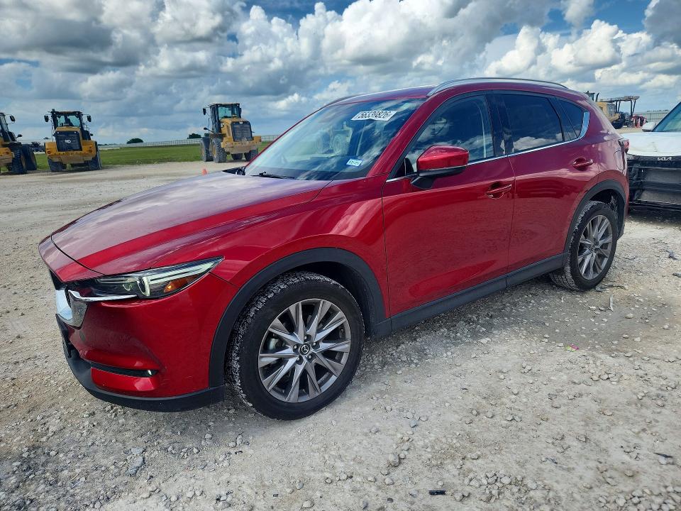 2019 Mazda Cx-5 VIN JM3KFBDYXK0592150 COPART salvage auction — SIDE, Tx - Salvage Vehicle Title, sold $7,800 on 2026-07-02 (photo 1)