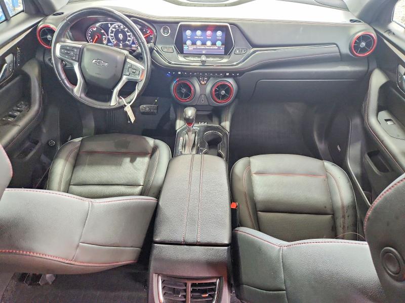 2021 Chevrolet Blazer VIN 3GNKBKRS4MS502924 COPART salvage auction — HAIL, Mo - Certificate Of Title, sold $12,800 on 2026-08-17 (photo 8)