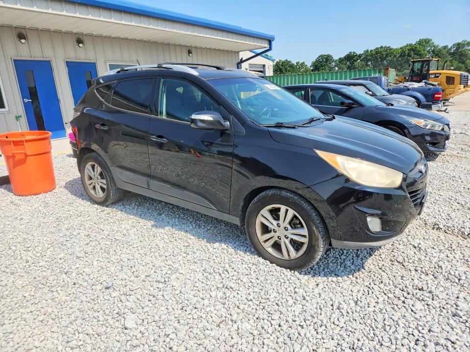 2013 Hyundai VIN KM8JU3AC0DU714076 COPART salvage auction — REAR END, Ga - Cert Of Title-Salvage, sold $675 on 2026-07-09 (photo 4)