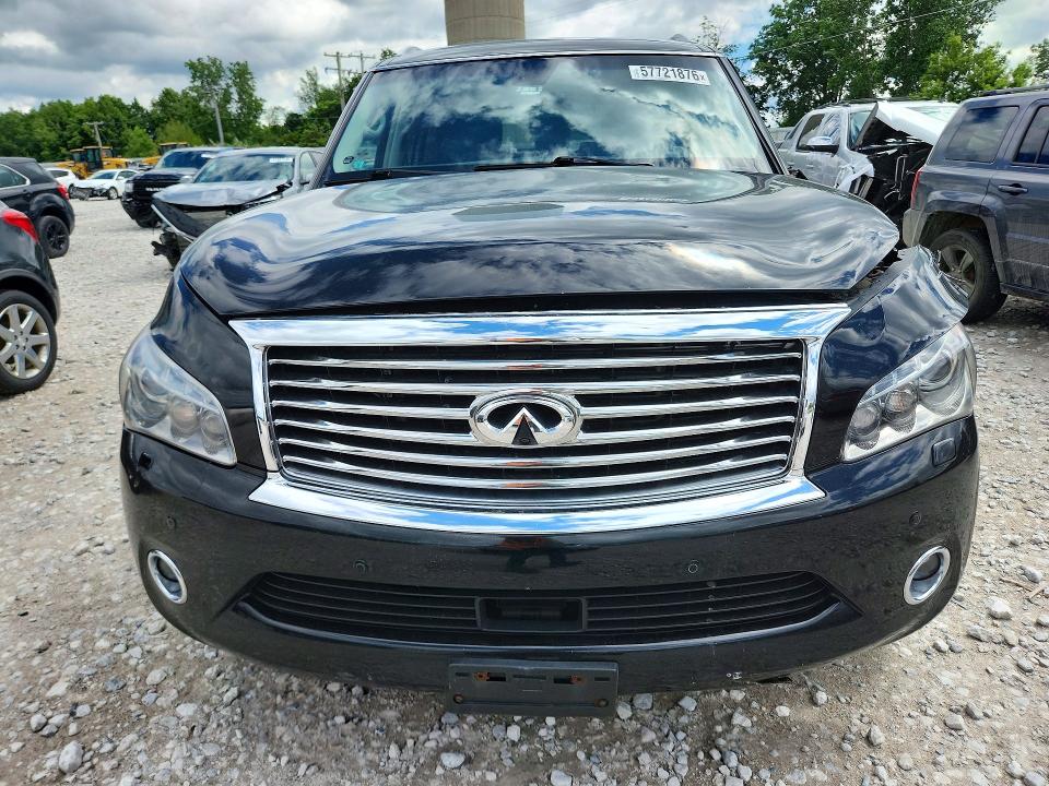 2014 Infiniti Qx80 VIN JN8AZ2NC6E9352256 COPART salvage auction — SIDE, Mi - Dealer Only Clean Title, sold $2,450 on 2026-07-09 (photo 5)