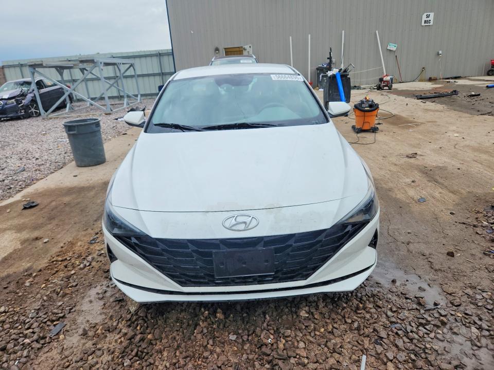 2022 Hyundai Elantra VIN 5NPLM4AG7NH061456 COPART salvage auction — HAIL, Wi - Junked Vehicle Bill Of Sale, sold $3,500 on 2026-07-06 (photo 5)