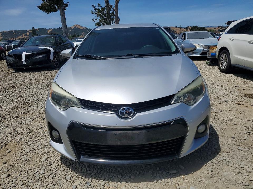 2014 Toyota Corolla VIN 5YFBURHE0EP130911 COPART salvage auction — SIDE, CA - SALVAGE CERTIFICATE, sold $1,700 on 2026-07-21 (photo 5)