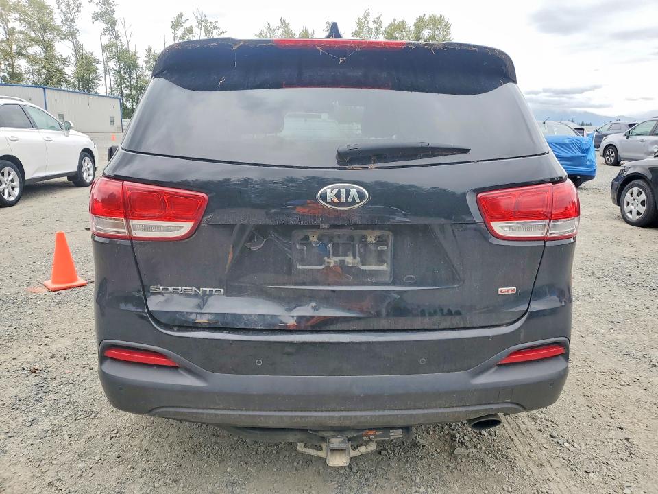 2016 Kia Sorento VIN 5XYPG4A34GG048177 COPART salvage auction — REAR END, Wa - Vehicle Cert Of Ownership-Titl, sold $1,200 on 2026-07-20 (photo 6)