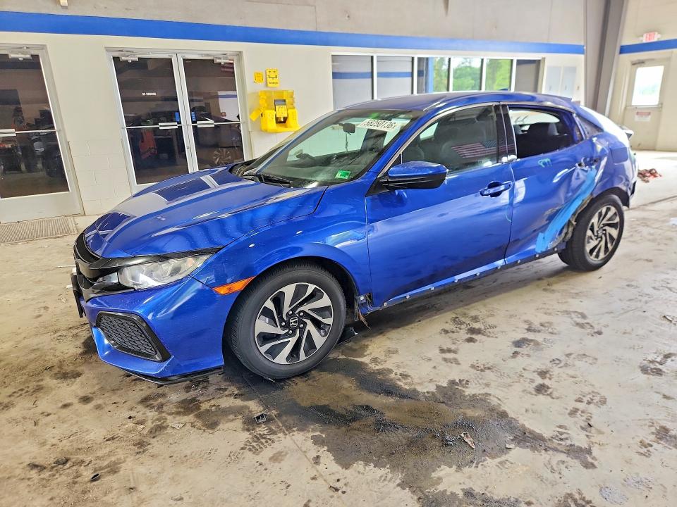 2018 Honda VIN SHHFK7H28JU421209 COPART salvage auction — SIDE, Va - Cert Of Title - Salvage, sold $2,850 on 2026-07-10 (photo 1)
