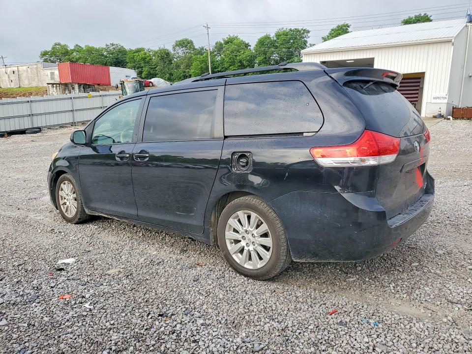 2011 Toyota Sienna VIN 5TDDK3DC6BS028466 COPART salvage auction — FRONT END, KY - CERT OF TITLE-SALVAGE, sold $2,700 on 2026-07-31 (photo 2)