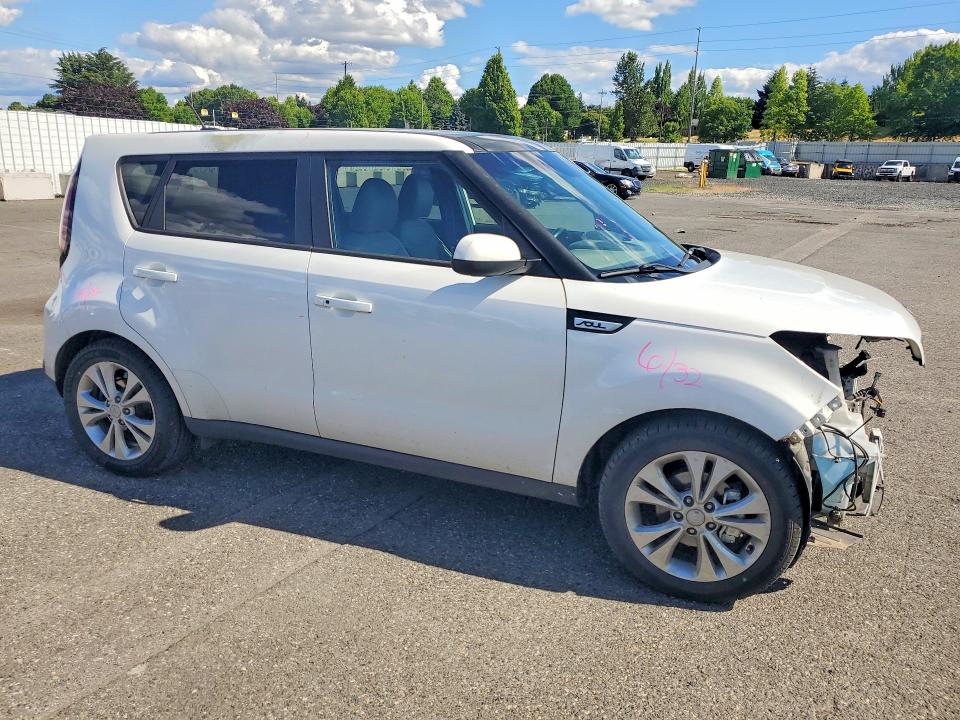 2015 Kia Soul VIN KNDJP3A52F7164989 COPART salvage auction — FRONT END, Or - Salvage Title Certificate, sold $625 on 2026-07-15 (photo 4)