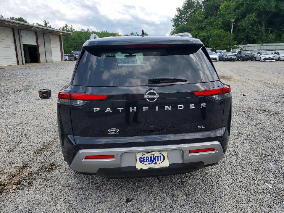 2025 Nissan Pathfinder VIN 5N1DR3CAXSC243552 COPART salvage auction — FRONT END, Mi - Cert Of Title-Salvage Vehicle, sold $8,200 on 2026-07-29 (photo 6)