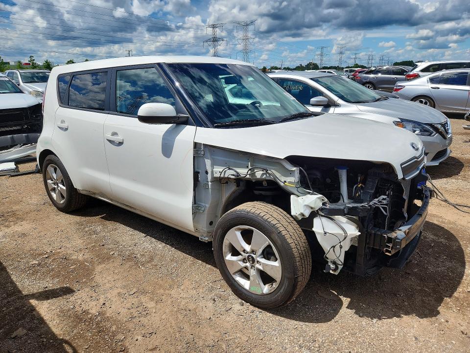 2019 Kia Soul VIN KNDJN2A29K7918521 COPART salvage auction — FRONT END, IL - SALVAGE CERTIFICATE, sold $1,900 on 2026-07-30 (photo 4)