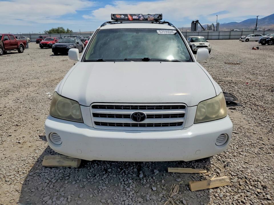 2003 Toyota Highlander VIN JTEGF21A230120656 COPART salvage auction — MECHANICAL, Ut - Certificate Of Title, sold $775 on 2026-07-17 (photo 5)