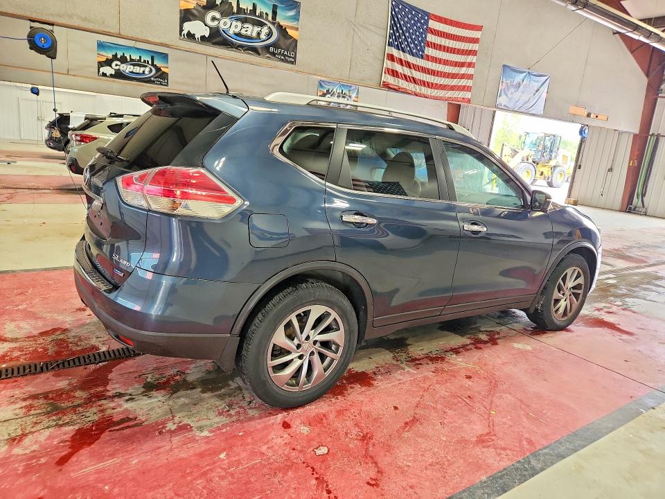 2014 Nissan VIN 5N1AT2MV5EC827653 COPART salvage auction — FRONT END, Ny - Mv-907A Salvage Certificate, sold $725 on 2026-07-06 (photo 3)