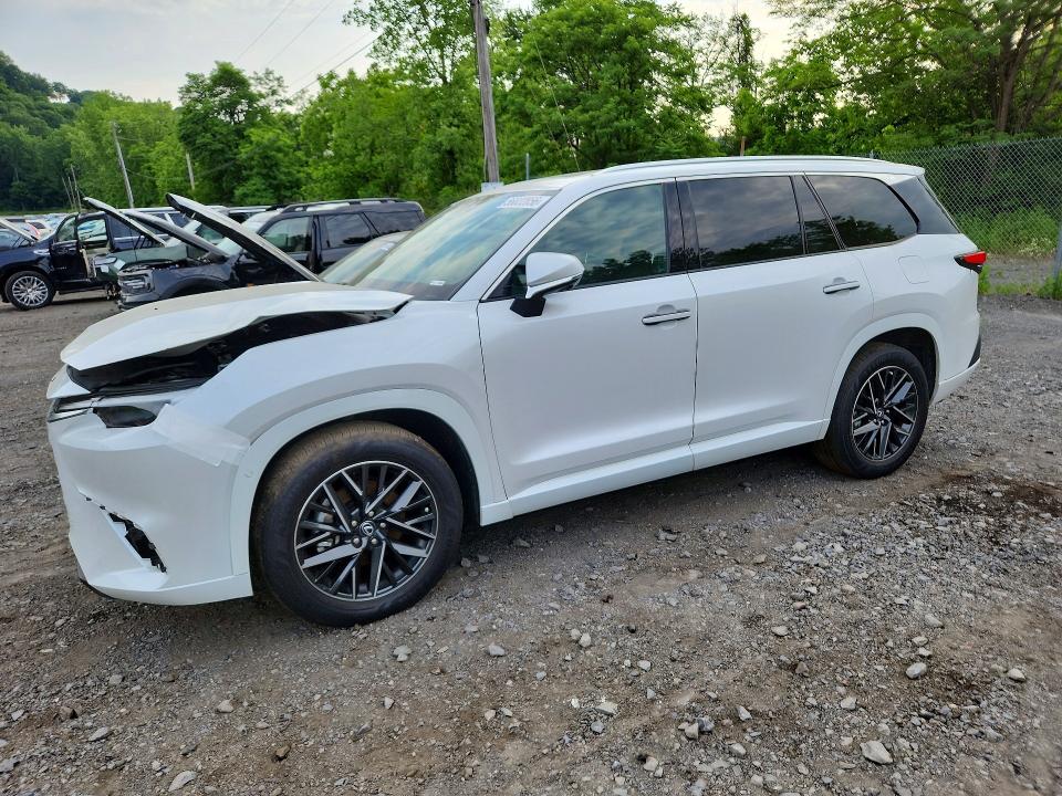 2025 Lexus Tx VIN 5TDAAAB61SS047790 COPART salvage auction — FRONT END, Nj - Cert Of Title-Salvage, sold $29,000 on 2026-07-09 (photo 1)