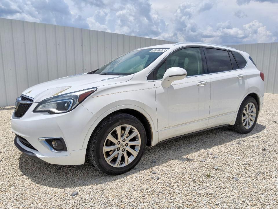 2019 Buick Envision VIN LRBFXCSA9KD020741 COPART salvage auction — NORMAL WEAR, La - Certificate Of Title, sold $650 on 2026-07-30 (photo 1)