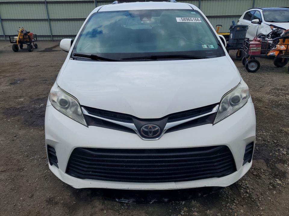 2018 Toyota Sienna VIN 5TDKZ3DC4JS905246 COPART salvage auction — MECHANICAL, Pa - Certificate Of Salvage, sold $225 on 2026-07-24 (photo 5)