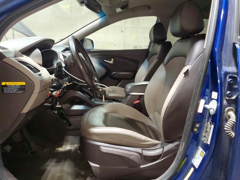 2013 Hyundai Tucson VIN KM8JUCAC4DU766682 COPART salvage auction — VANDALISM, Oh - Certificate Of Title, sold $1,950 on 2026-07-23 (photo 7)