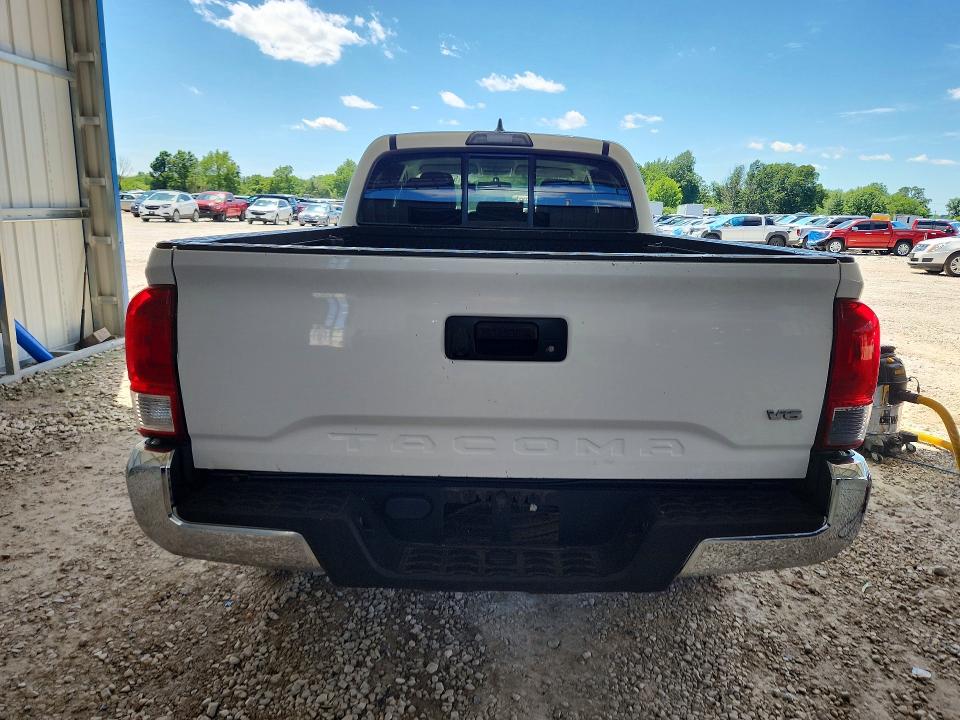 2016 Toyota Tacoma VIN 5TFBZ5DN4GX001705 COPART salvage auction — HAIL, Mo - Salvage Certificate Of Title, sold $8,600 on 2026-07-27 (photo 6)