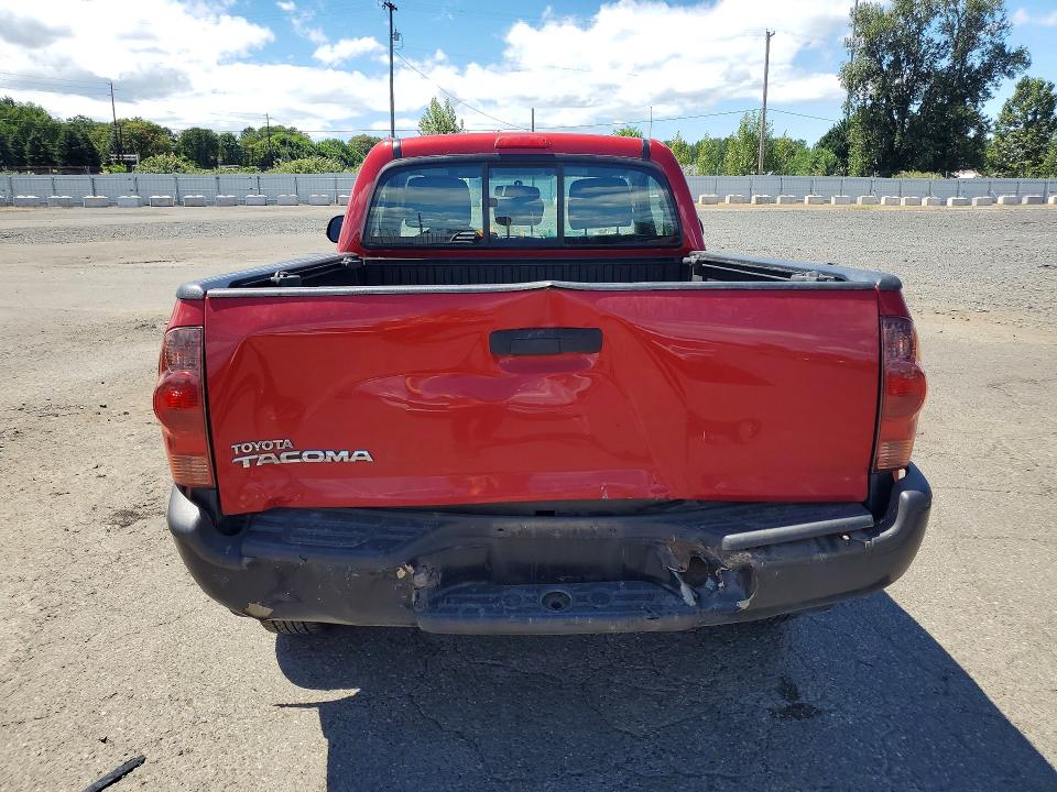 2013 Toyota Tacoma VIN 5TFPX4EN8DX015994 COPART salvage auction — REAR END, Or - Salvage Title Certificate, sold $6,500 on 2026-07-27 (photo 6)