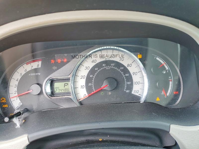 2011 Toyota Sienna VIN 5TDXK3DC5BS029363 COPART salvage auction — FRONT END, Fl - Cert Of Title Slvg Rebuildable, sold $900 on 2026-07-06 (photo 9)