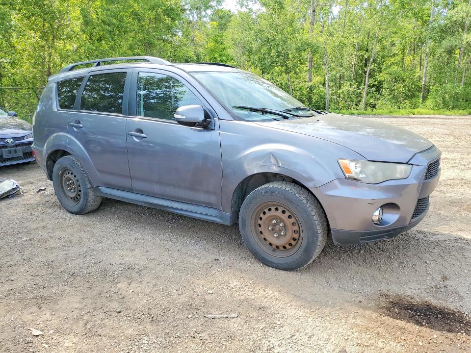 2010 Mitsubishi Outlander VIN JA4JT3AX7AZ602068 COPART salvage auction — FRONT END, ON - PERMIT NO BRAND - UNFIT, sold $400 on 2026-07-23 (photo 4)