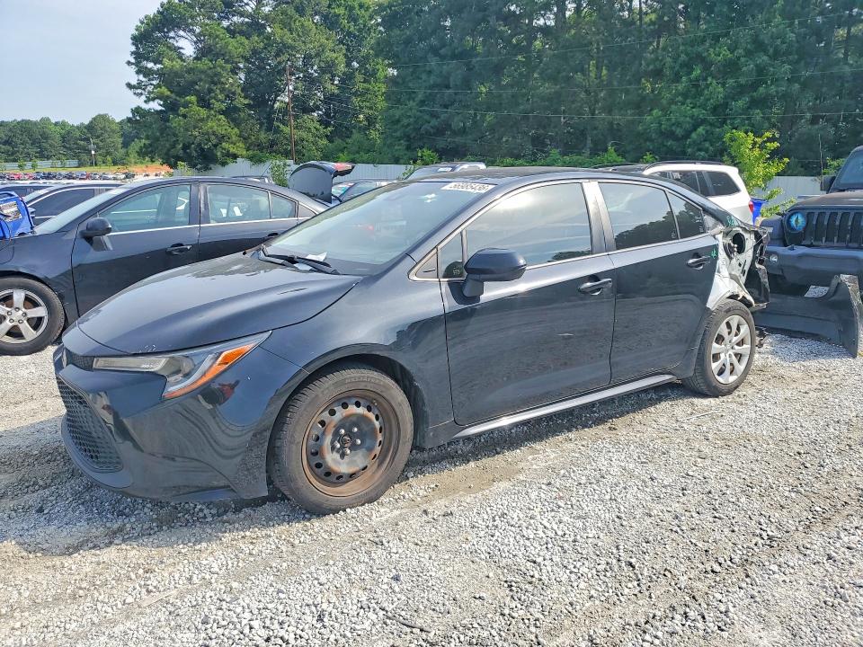 2020 Toyota Corolla VIN JTDEPRAE6LJ116768 COPART salvage auction — REAR END, Ga - Cert Of Title-Salvage, sold $1,000 on 2026-07-27 (photo 1)