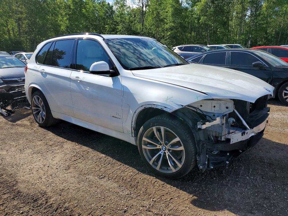 2018 BMW X5 VIN 5UXKR0C54JL075451 COPART salvage auction — FRONT END, On - Permit No Brand - Unfit, sold $27,250 on 2026-07-14 (photo 4)