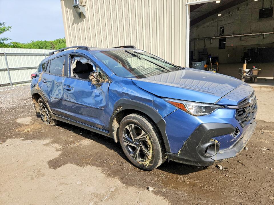 2024 Subaru VIN JF2GUADC2RH369522 COPART salvage auction — ROLLOVER, Vt - Cert Of Title-Salvage Vehicle, sold $2,400 on 2026-07-06 (photo 4)