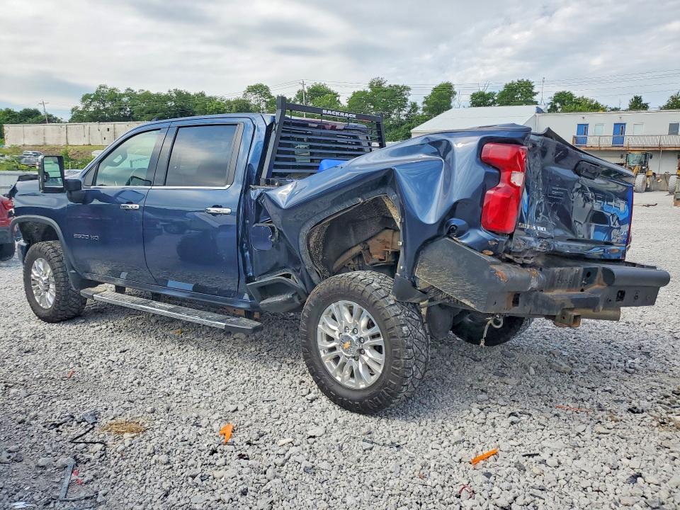 2021 Chevrolet Silverado VIN 1GC4YREY1MF244109 COPART salvage auction — REAR END, Ky - Cert Of Title-Salvage, sold $775 on 2026-07-31 (photo 2)