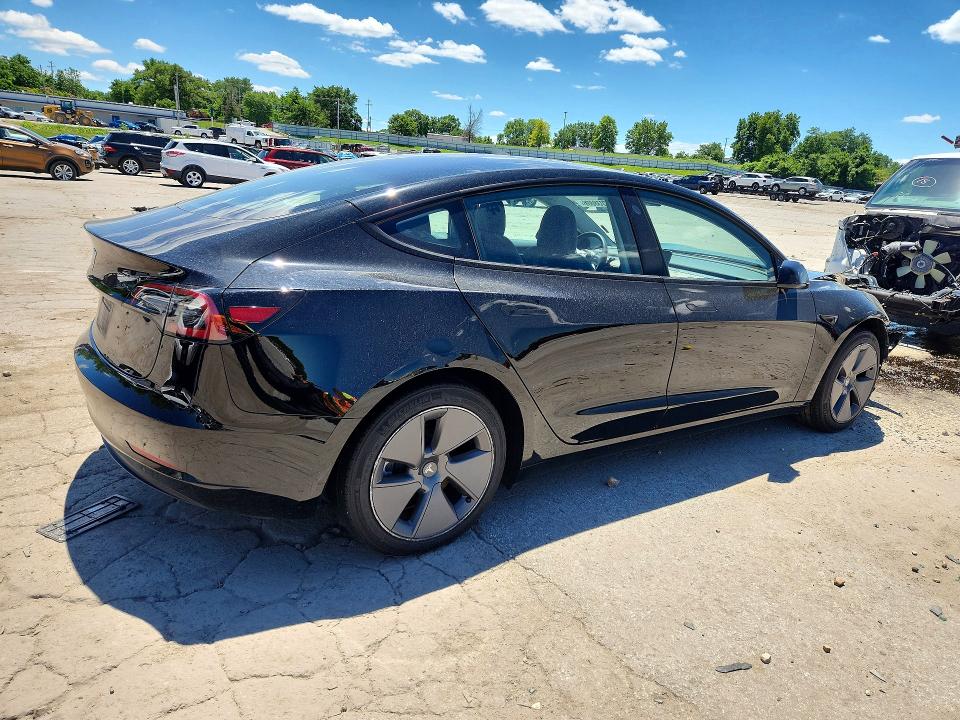 2023 Tesla Model 3 VIN 5YJ3E1EA3PF680705 COPART salvage auction — FRONT END, Mo - Salvage Certificate Of Title, sold $175 on 2026-07-24 (photo 3)