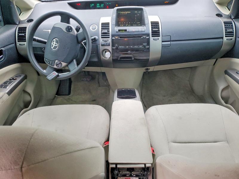 2007 Toyota Prius VIN JTDKB20U277684455 COPART salvage auction — REAR END, Pa - Certificate Of Salvage, sold $15 on 2026-07-08 (photo 8)