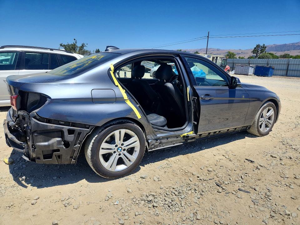 2016 BMW VIN WBA8E9C55GK646968 COPART salvage auction — REAR END, Ca - Salvage Certificate, sold $1,000 on 2026-07-07 (photo 3)