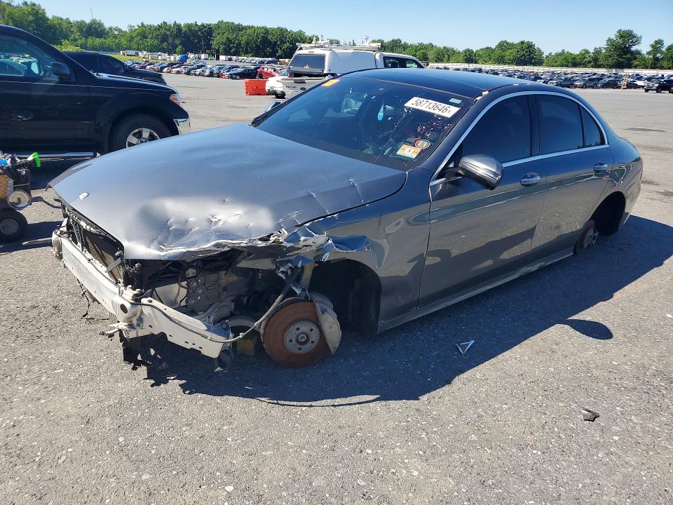 2017 Mercedes-benz E-klasse VIN WDDZF4KB6HA132039 COPART salvage auction — ALL OVER, Wv - Certificate Of Title, sold $1,350 on 2026-07-28 (photo 1)