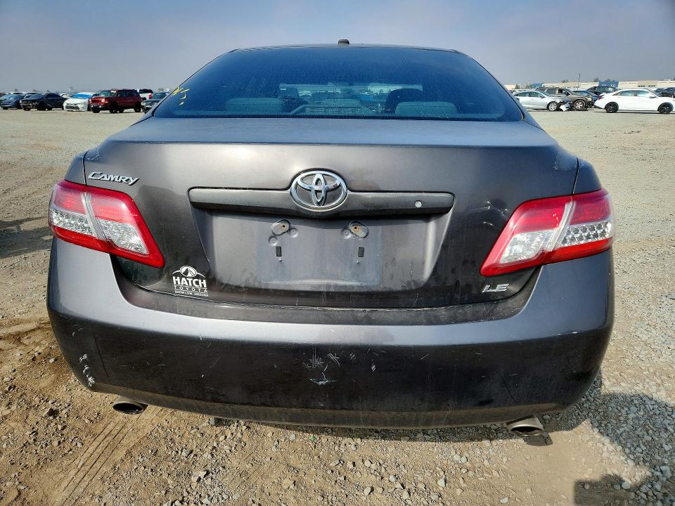 2010 Toyota Camry VIN JTNBK3EK0A3049726 COPART salvage auction — FRONT END, CA - SALVAGE CERTIFICATE, sold $725 on 2026-07-31 (photo 6)