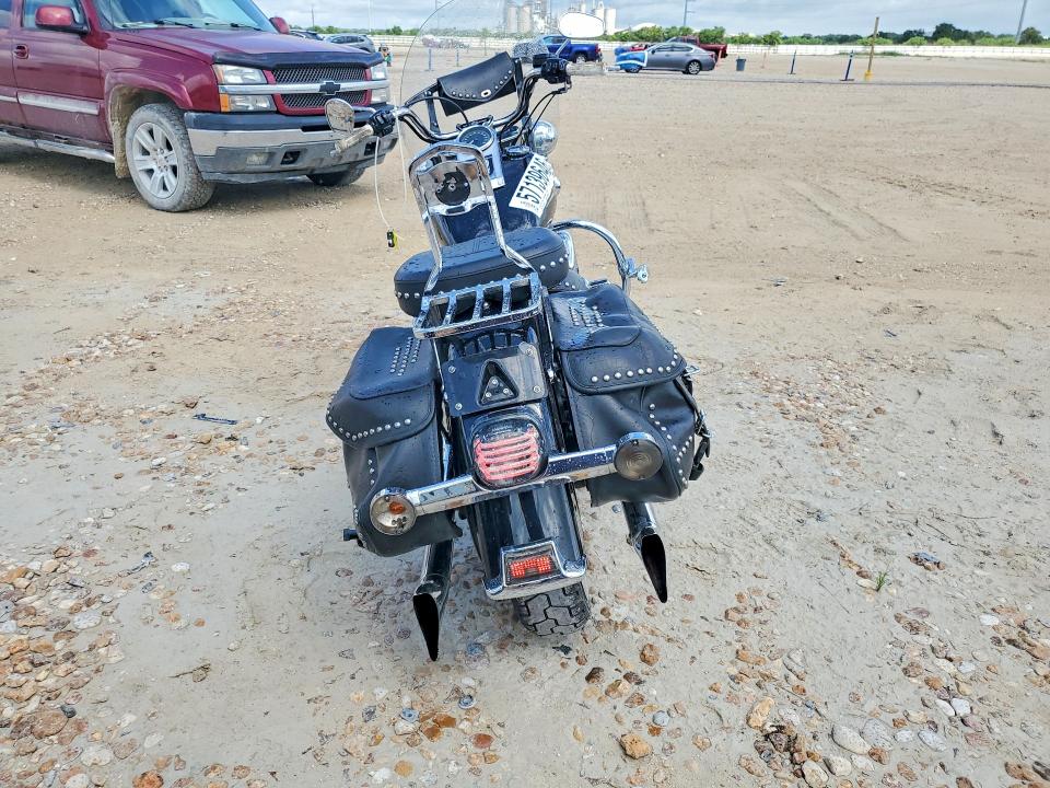 2008 Harley-davidson Flstc VIN 1HD1BW5178Y077186 COPART salvage auction — SIDE, TX - SALVAGE VEHICLE TITLE (P), sold $2,200 on 2026-07-02 (photo 4)