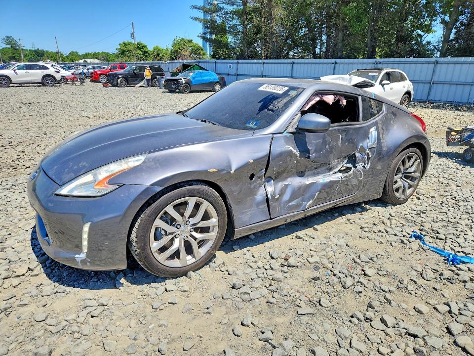2013 Nissan 370z VIN JN1AZ4EH3DM380291 COPART salvage auction — SIDE, Nj - Cert Of Title-Salvage, sold $2,975 on 2026-07-24 (photo 1)