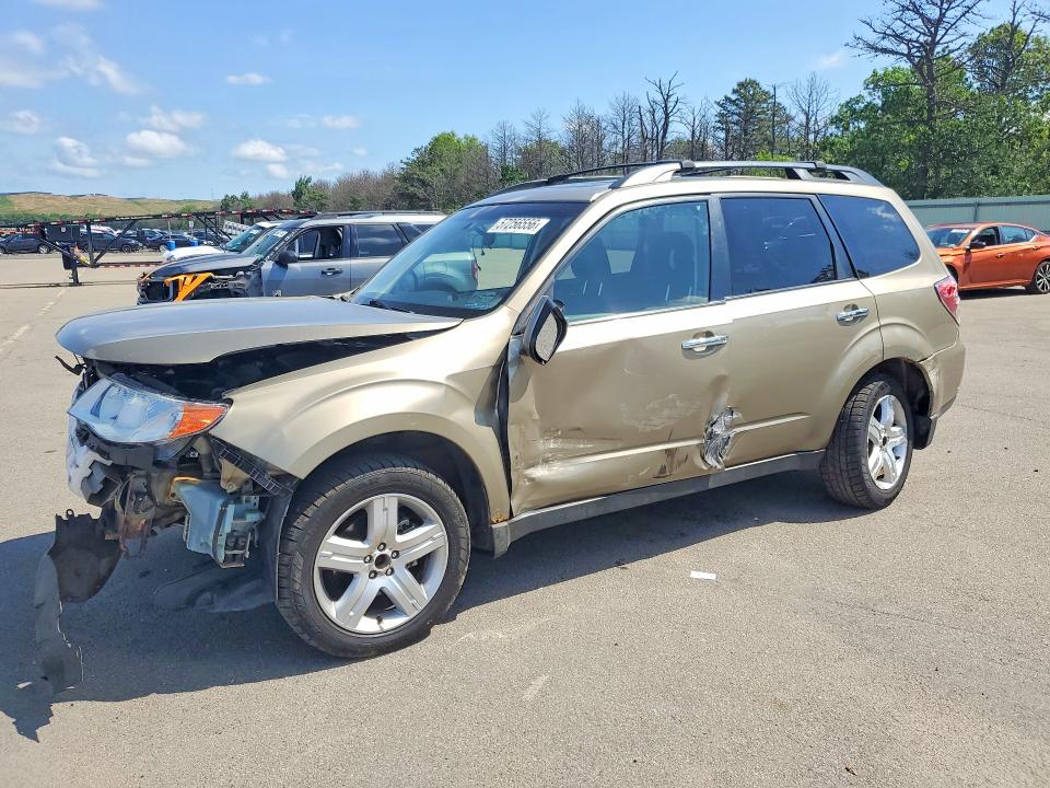 2009 Subaru Forester VIN JF2SH63689H758804 COPART salvage auction — FRONT END, NY - MV-907A SALVAGE CERTIFICATE, sold $425 on 2026-07-13 (photo 1)
