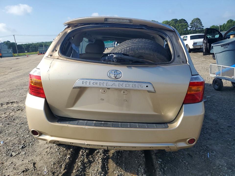2010 Toyota Highlander VIN 5TDYK3EHXAS002110 COPART salvage auction — ALL OVER, AR - CERT OF TITLE-SALVAGE, sold $1,300 on 2026-07-13 (photo 6)