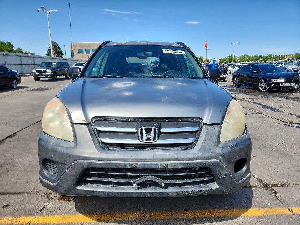2005 Honda Cr-v VIN JHLRD68575C014632 COPART salvage auction — FRONT END, Co - Public - Salvage Title, sold $625 on 2026-07-27 (photo 5)
