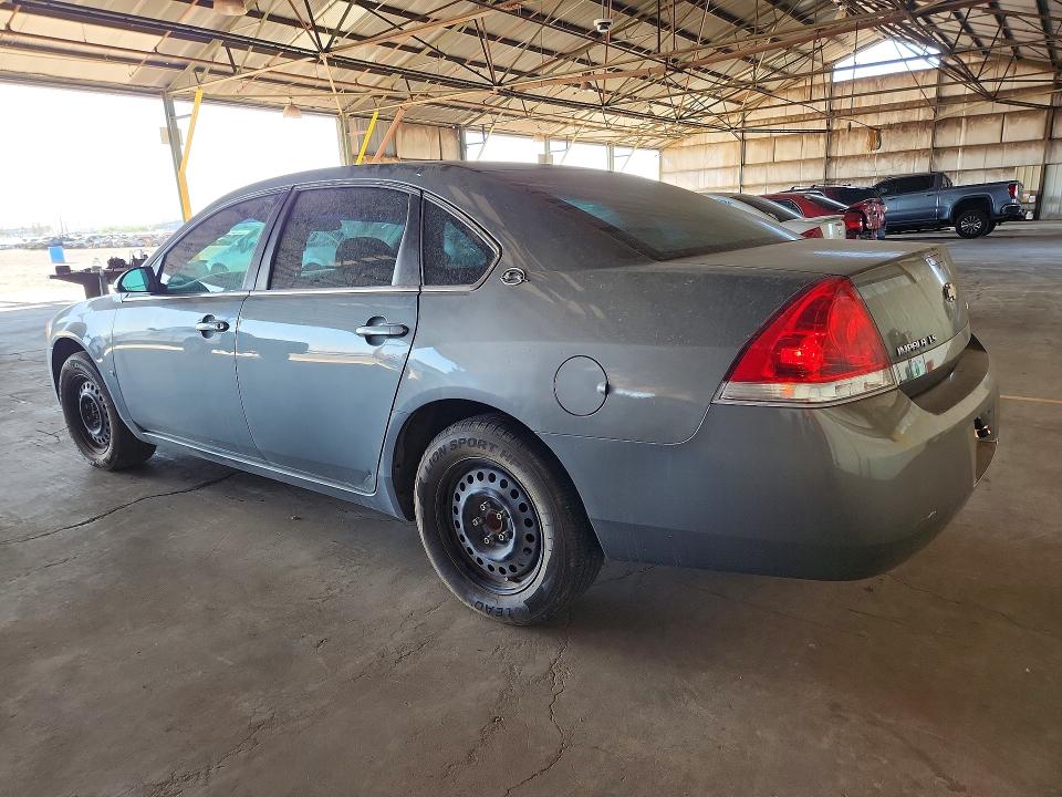 2008 Chevrolet Impala VIN 2G1WB58K681219044 COPART salvage auction — REAR END, Az - Certificate Of Title (P), sold $475 on 2026-07-29 (photo 2)