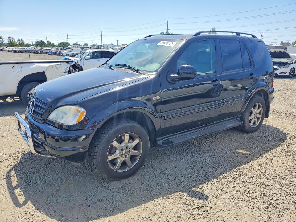 2000 Mercedes-benz M-klasse VIN 4JGAB72E2YA159622 COPART salvage auction — MINOR DENT/SCRATCHES, Or - Certificate Of Title, sold $1,050 on 2026-07-07 (photo 1)