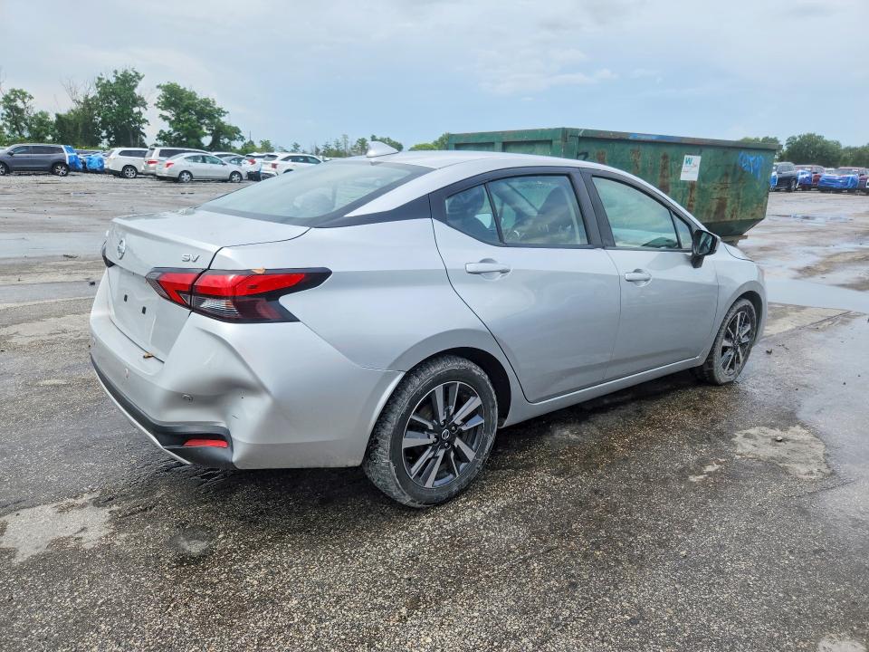 2021 Nissan Versa VIN 3N1CN8EV8ML847104 COPART salvage auction — MINOR DENT/SCRATCHES, Tx - Certificate Of Title, sold $3,950 on 2026-07-02 (photo 3)