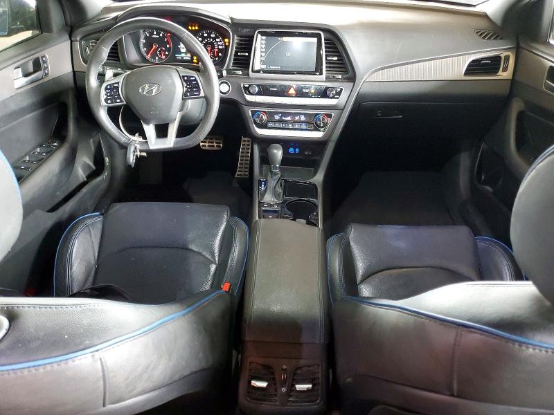 2019 Hyundai Sonata VIN 5NPE34AB0KH805474 COPART salvage auction — FRONT END, Ca - Salvage Certificate, sold $2,050 on 2026-07-02 (photo 8)