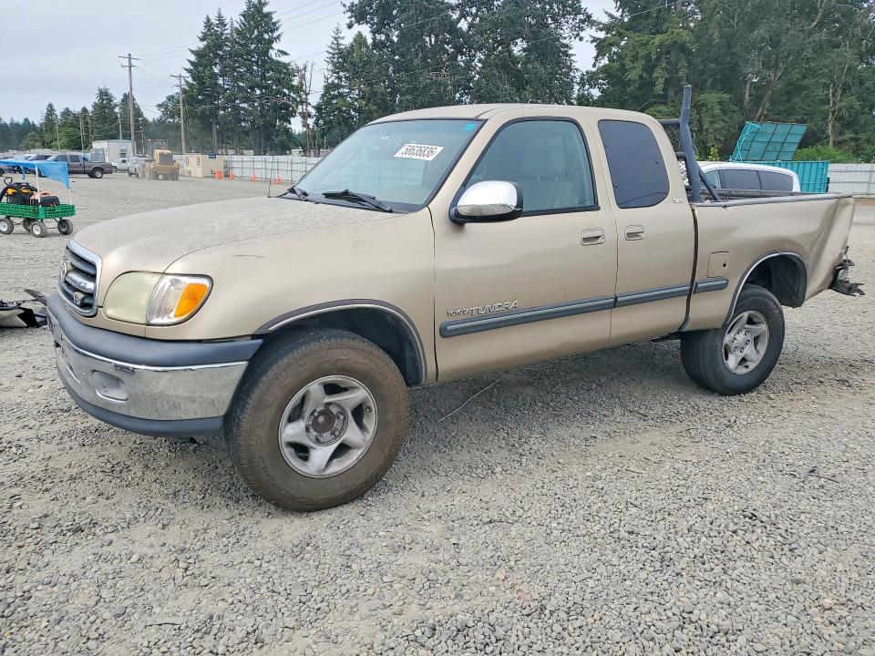 2001 Toyota Tundra VIN 5TBRT34101S194376 COPART salvage auction — REAR END, Wa - Bill Of Sale, sold $1,650 on 2026-07-07 (photo 1)