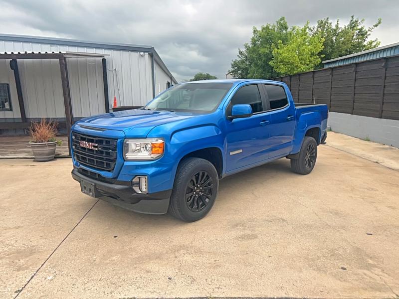 2021 Gmc Canyon VIN 1GTG5CEN0M1263613 COPART salvage auction — MINOR DENT/SCRATCHES, TX - CERTIFICATE OF TITLE (P), sold $7,000 on 2026-07-23 (photo 2)